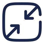 Minimize Square SVG Icon